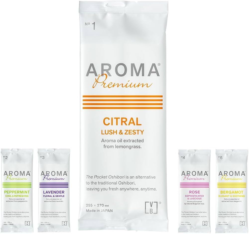 300枚 アロマプレミアム おしぼり シトラール Amazon.co.jp: VB-COSME- FSX 使い捨て 紙おしぼり アロマプレミアム